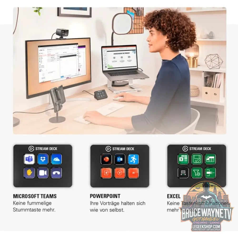 Elgato Stream Deck Mini, Keypad - Elgato - vue 6