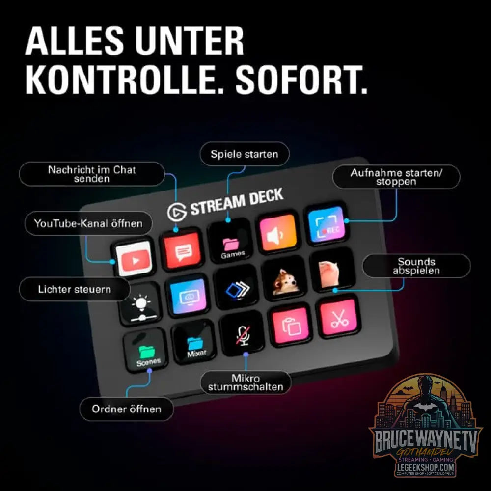 Elgato Stream Deck MK.2, Keypad - Elgato - vue 8