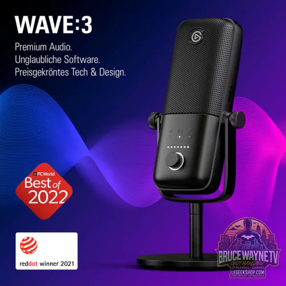 Elgato Wave 3, microphone - Elgato - vue 5