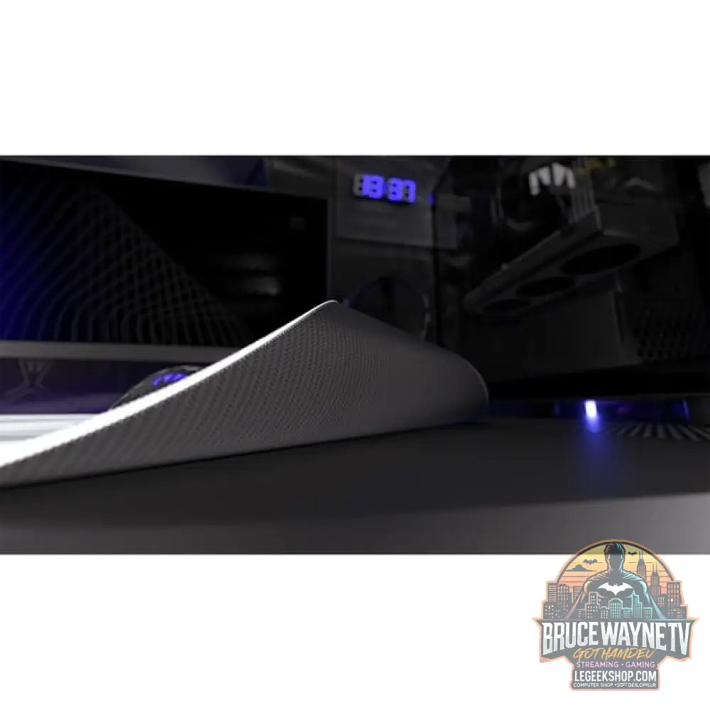 ENDORFY Crystal Onyx White L, tapis de souris gaming blanc/gris - ENDORFY - vue 5