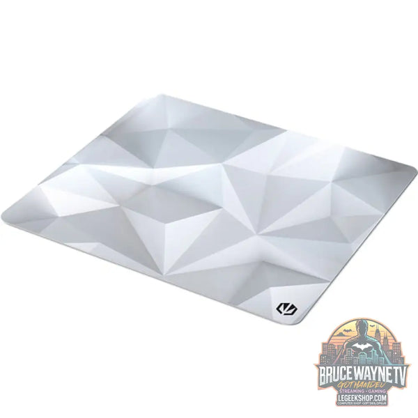 ENDORFY Crystal Onyx White L, tapis de souris gaming blanc/gris - ENDORFY