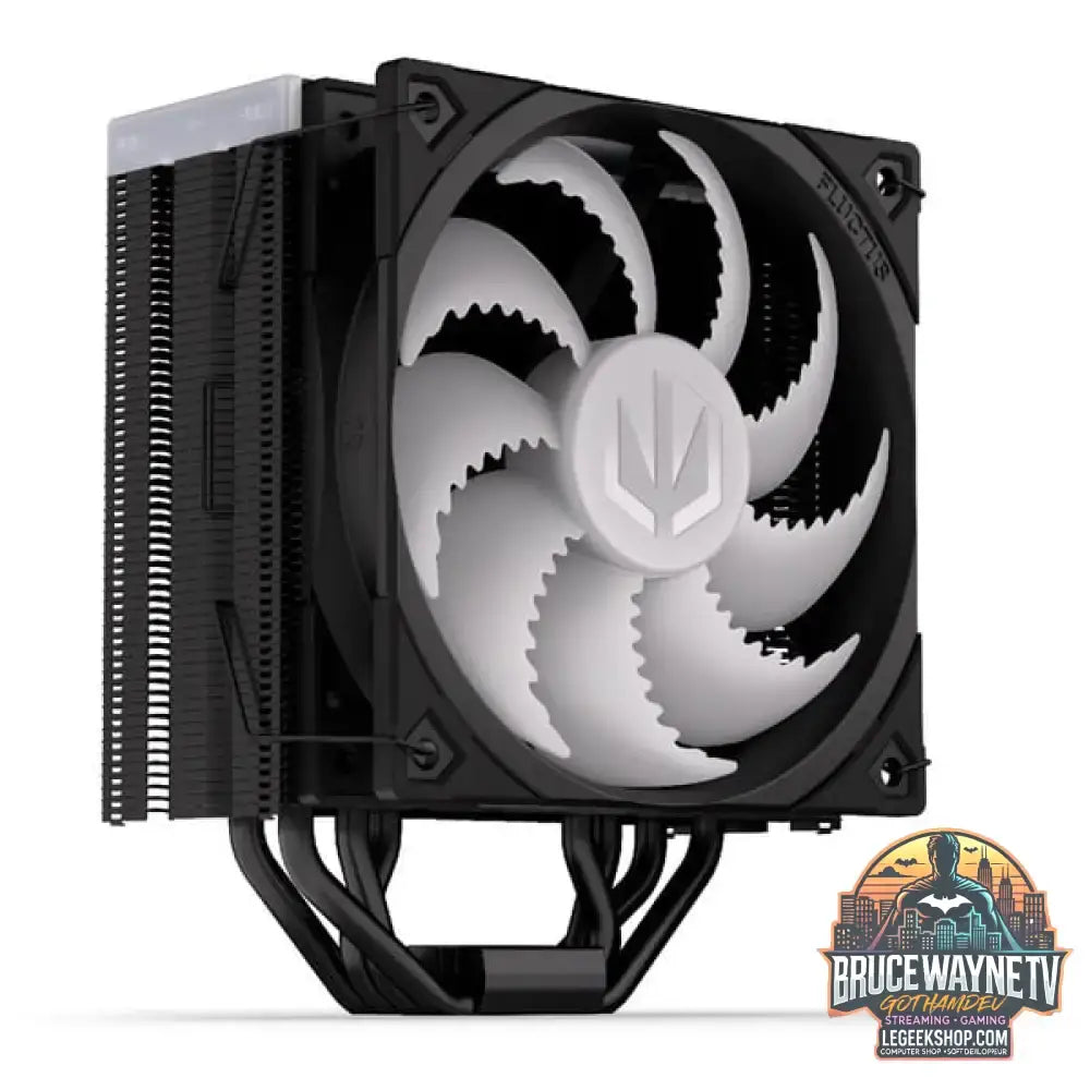 ENDORFY Fera 5 Black ARGB, CPU-Kühler schwarz, 120 mm - ENDORFY - vue 3