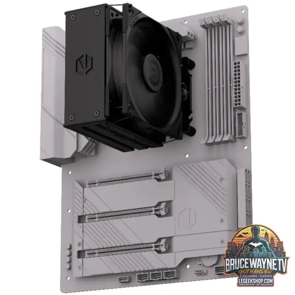 ENDORFY Fera 5 Black, CPU-Kühler schwarz, 120 mm - ENDORFY - vue 17