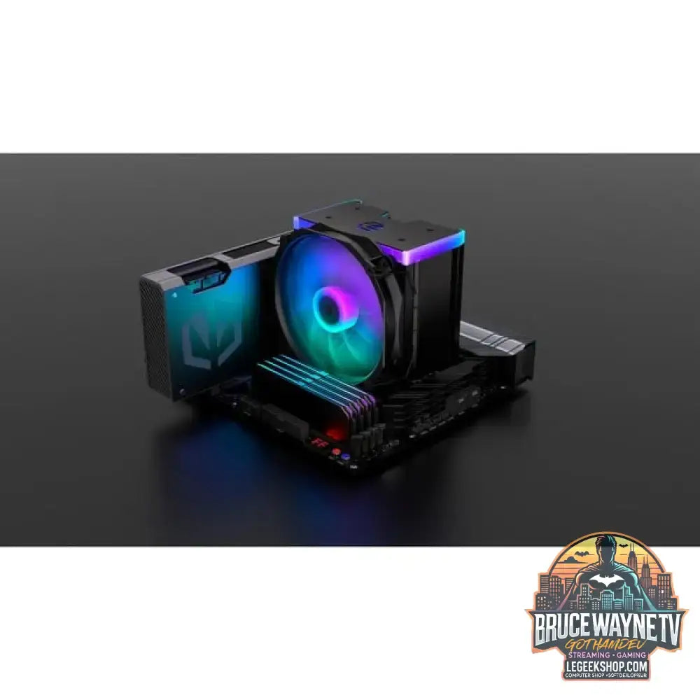 ENDORFY Fortis 5 ARGB Black, CPU-Kühler schwarz, 140 mm - ENDORFY - vue 20