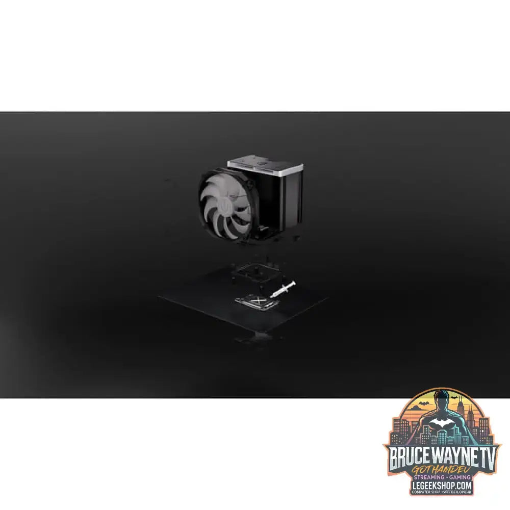 ENDORFY Fortis 5 ARGB Black, CPU-Kühler schwarz, 140 mm - ENDORFY - vue 22