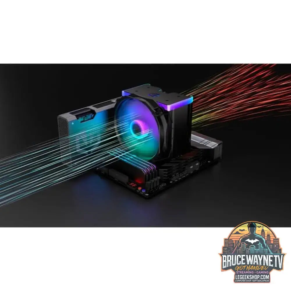 ENDORFY Fortis 5 ARGB Black, CPU-Kühler schwarz, 140 mm - ENDORFY - vue 21