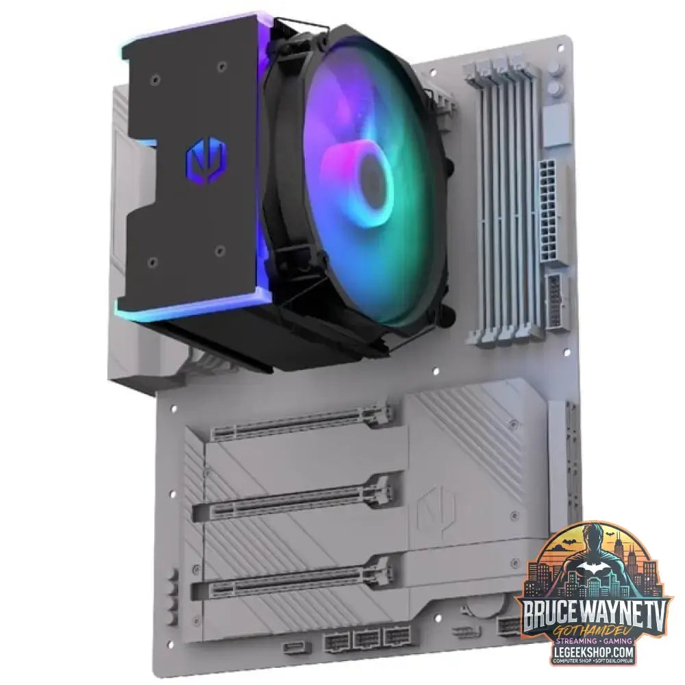ENDORFY Fortis 5 ARGB Black, CPU-Kühler schwarz, 140 mm - ENDORFY - vue 18