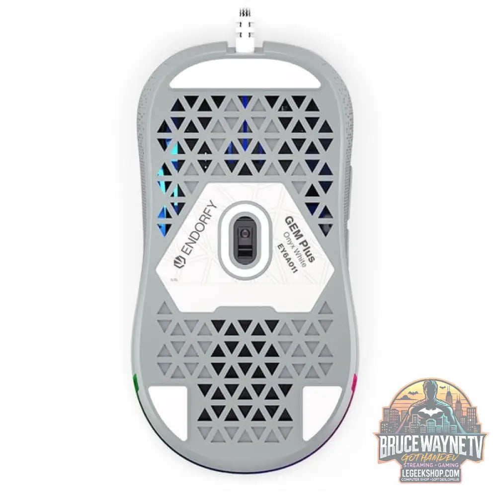 ENDORFY GEM Plus Onyx White, souris gaming blanc/gris - ENDORFY - vue 11
