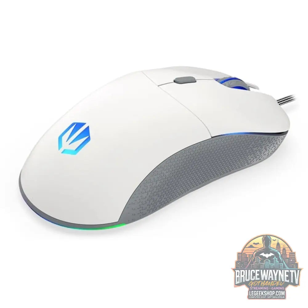 ENDORFY GEM Plus Onyx White, souris gaming blanc/gris - ENDORFY - vue 3