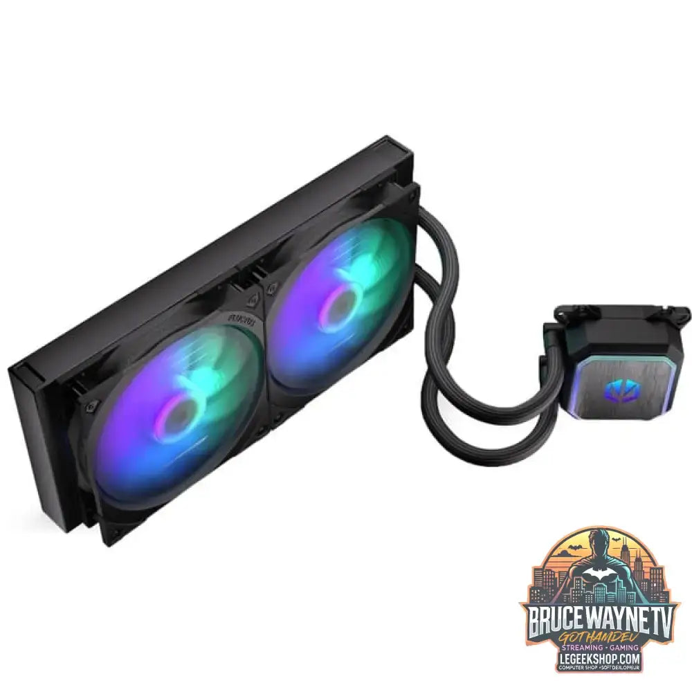 ENDORFY Navis F280 ARGB EY3B005, Wasserkühlung schwarz - ENDORFY - vue 3
