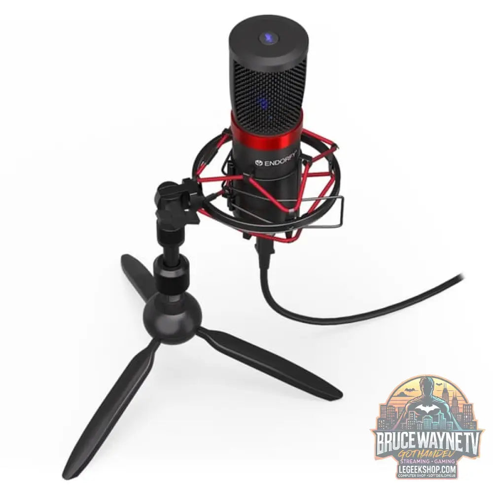 ENDORFY Solum Streaming T, microphone noir, USB-C, 3.5 mm jack - ENDORFY - vue 4