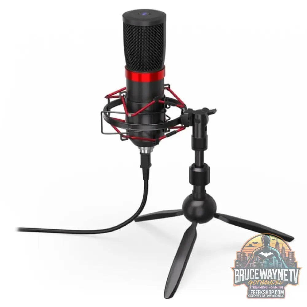 ENDORFY Solum Streaming T, microphone noir, USB-C, 3.5 mm jack - ENDORFY - vue 3