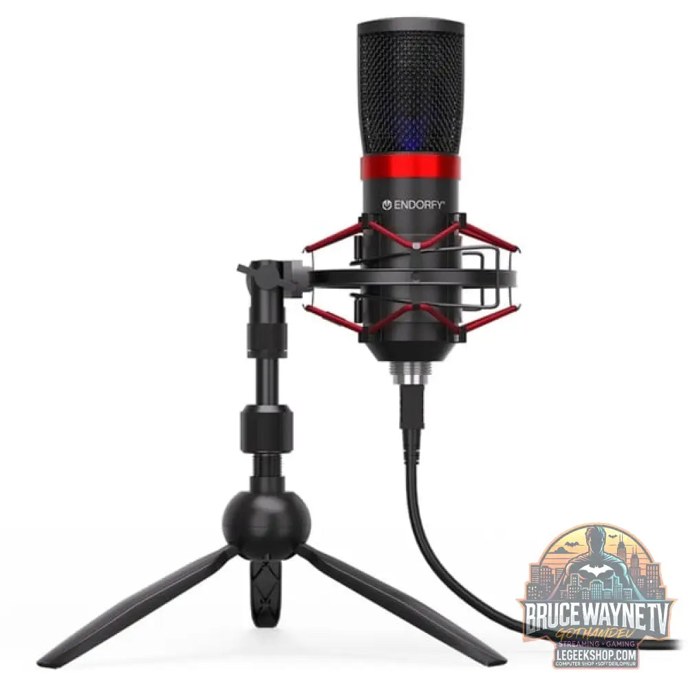 ENDORFY Solum Streaming T, microphone noir, USB-C, 3.5 mm jack - ENDORFY - vue 6