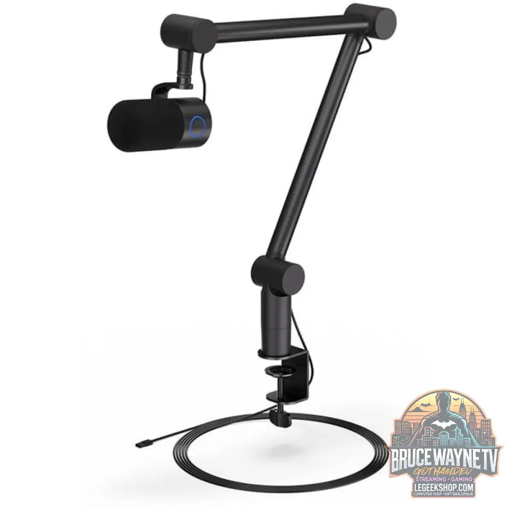 ENDORFY Solum Studio, microphone noir, 3.5 mm jack, USB - ENDORFY - vue 2