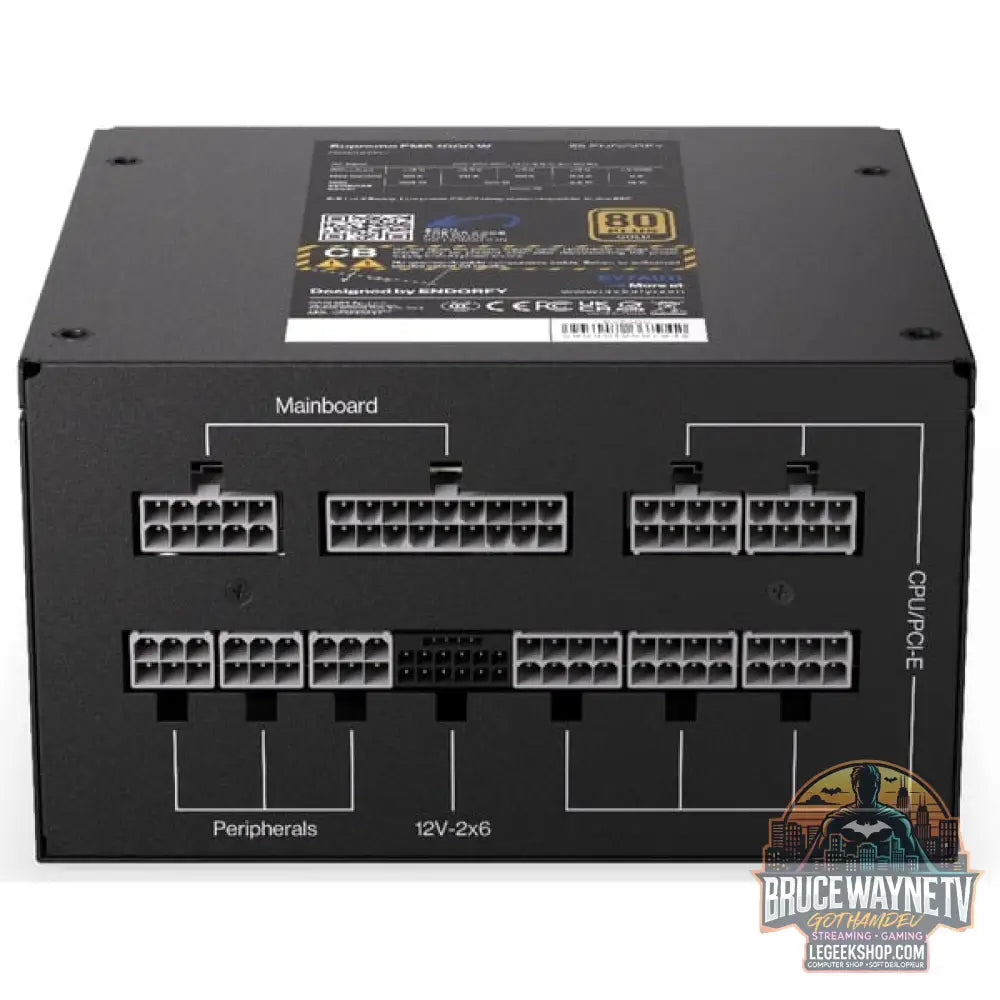 ENDORFY Supremo FM6 1000 W, alimentation PC - ENDORFY - vue 7