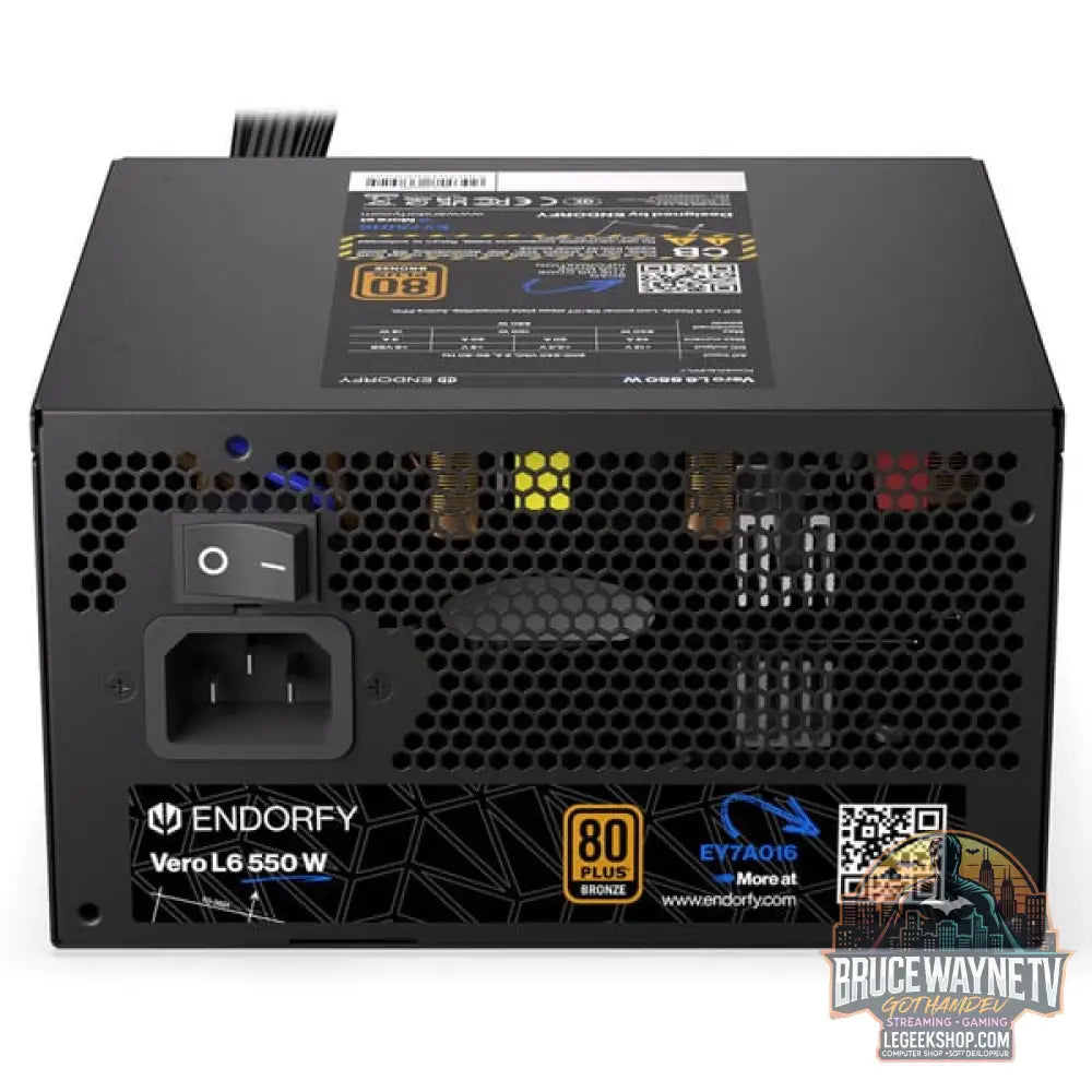 ENDORFY Vero L6 550 W, alimentation PC - ENDORFY - vue 8