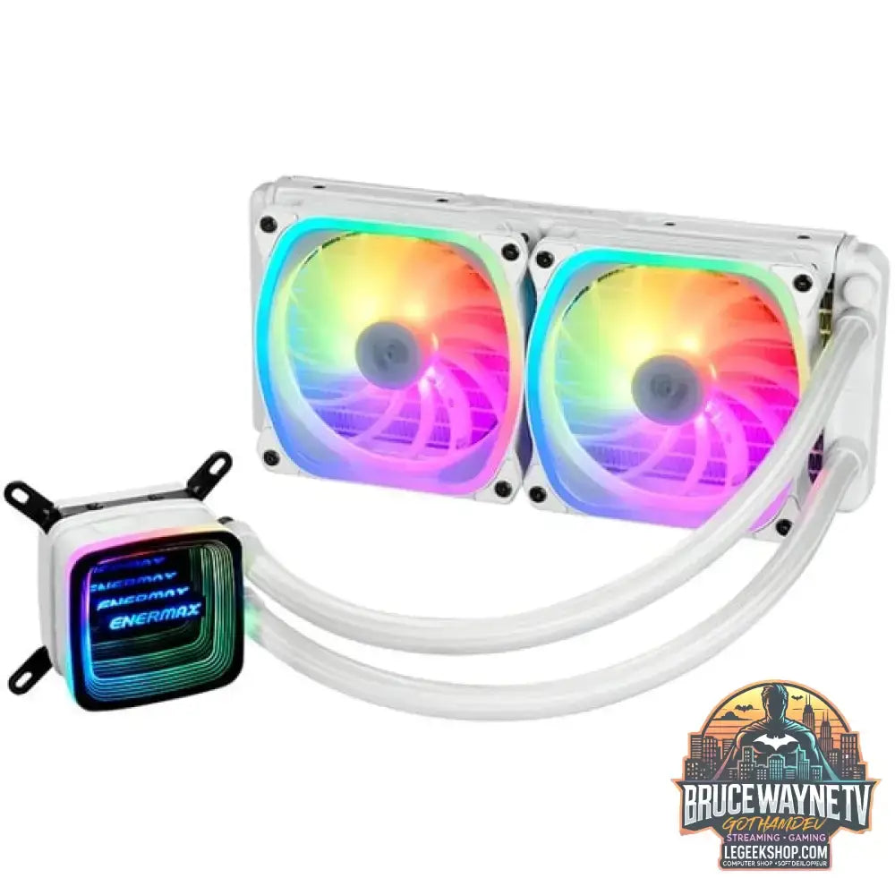 Enermax Aquafusion ADV 240mm, Wasserkühlung weiß - Enermax - vue 2