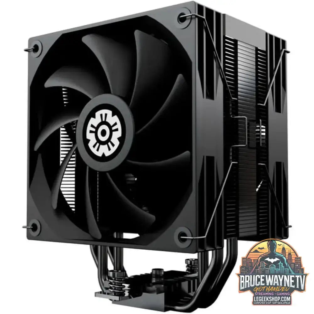 Enermax ETS-T41 Digital, CPU-Kühler schwarz, 120 mm - Enermax - vue 3