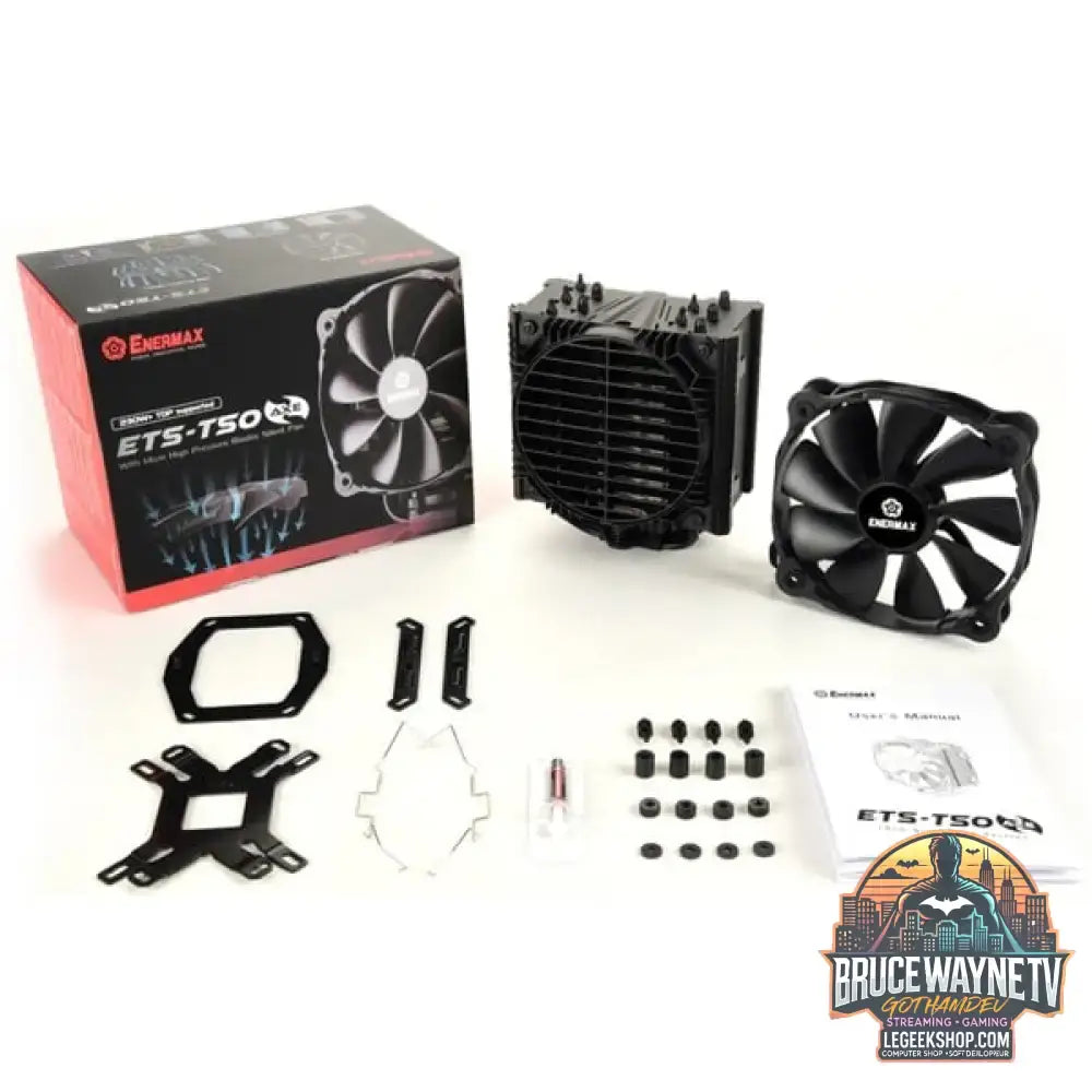 Enermax ETS-T50 AXE Silent Edition, CPU-Kühler 140 mm - Enermax - vue 7