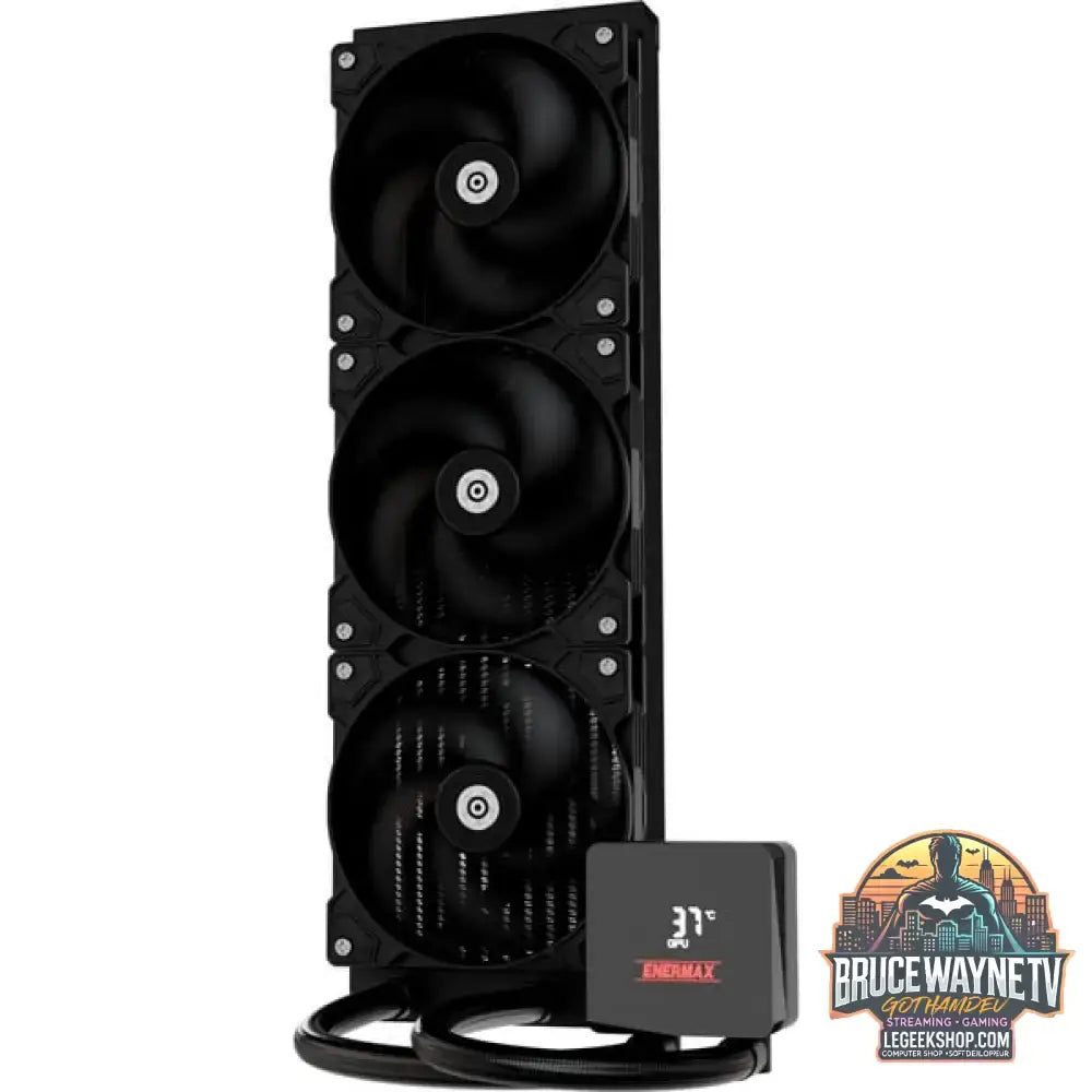 Enermax Liqmax IV 360 mm, Wasserkühlung schwarz - Enermax - vue 3