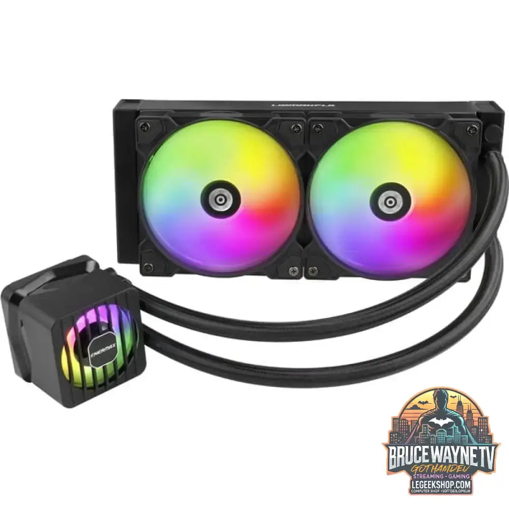Enermax LIQMAXFLO 240 ARGB, Wasserkühlung schwarz - Enermax - vue 2