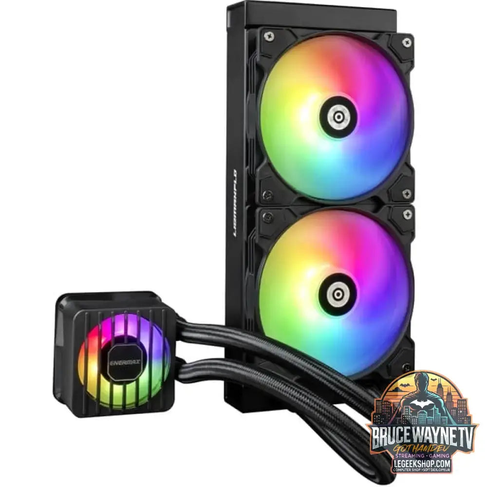 Enermax LIQMAXFLO 240 ARGB, Wasserkühlung schwarz - Enermax - vue 4