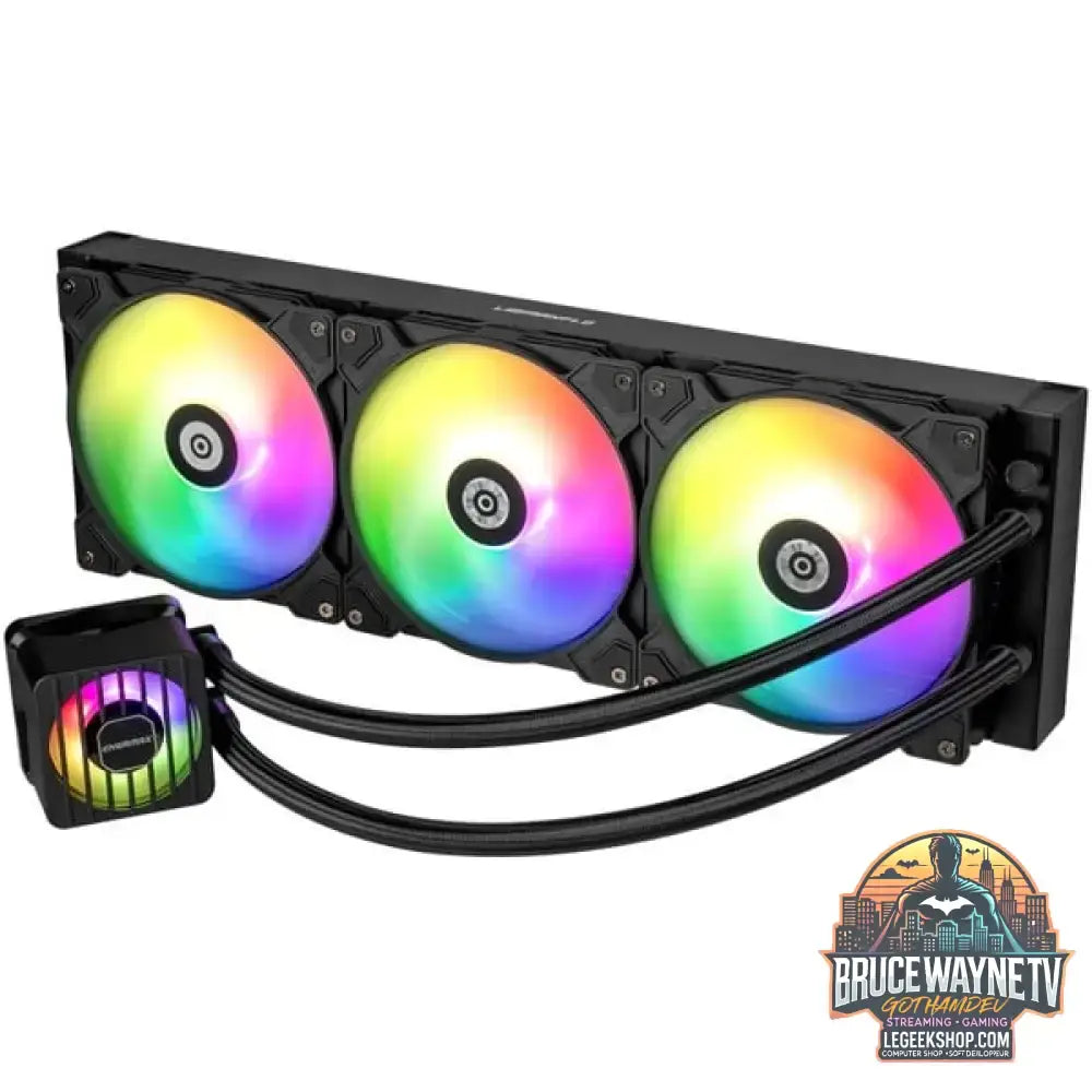 Enermax LIQMAXFLO 420 ARGB, Wasserkühlung schwarz - Enermax - vue 5