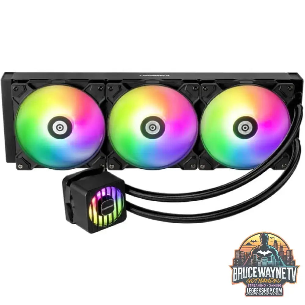 Enermax LIQMAXFLO 420 ARGB, Wasserkühlung schwarz - Enermax - vue 2