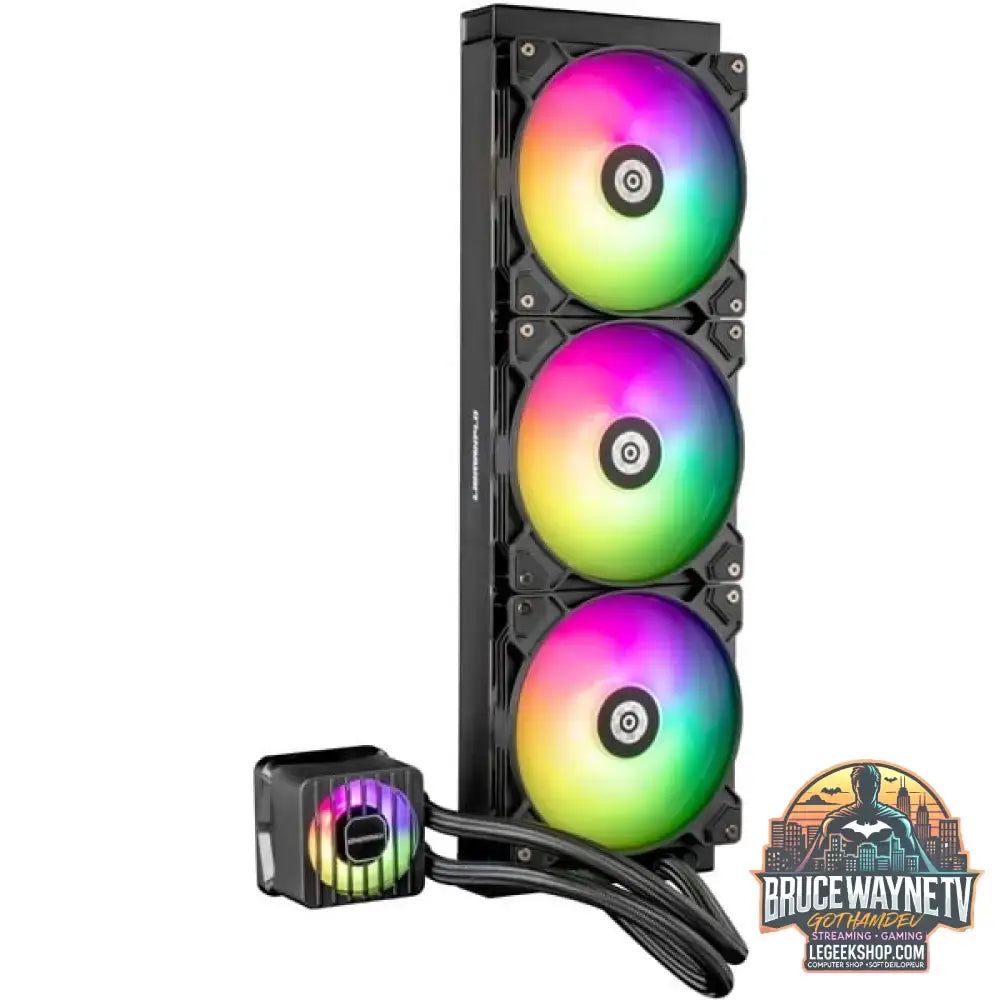 Enermax LIQMAXFLO 420 ARGB, Wasserkühlung schwarz - Enermax - vue 4