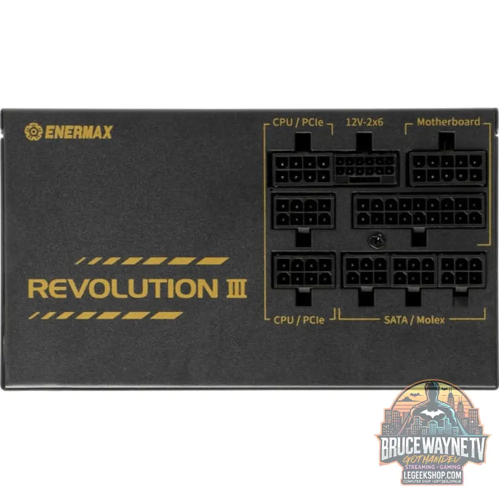 Enermax REVOLUTION III 650W, alimentation PC - Enermax - vue 6