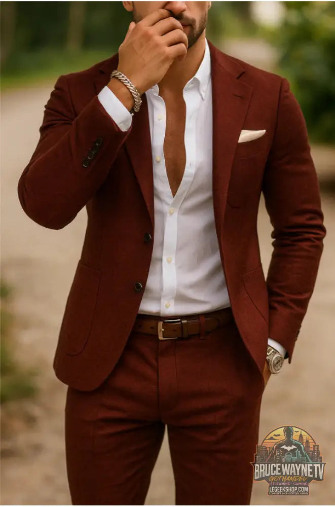 Ensemble Homme Deux Pièces Impression Numérique Casual - Style7 / S - Ensemble Homme