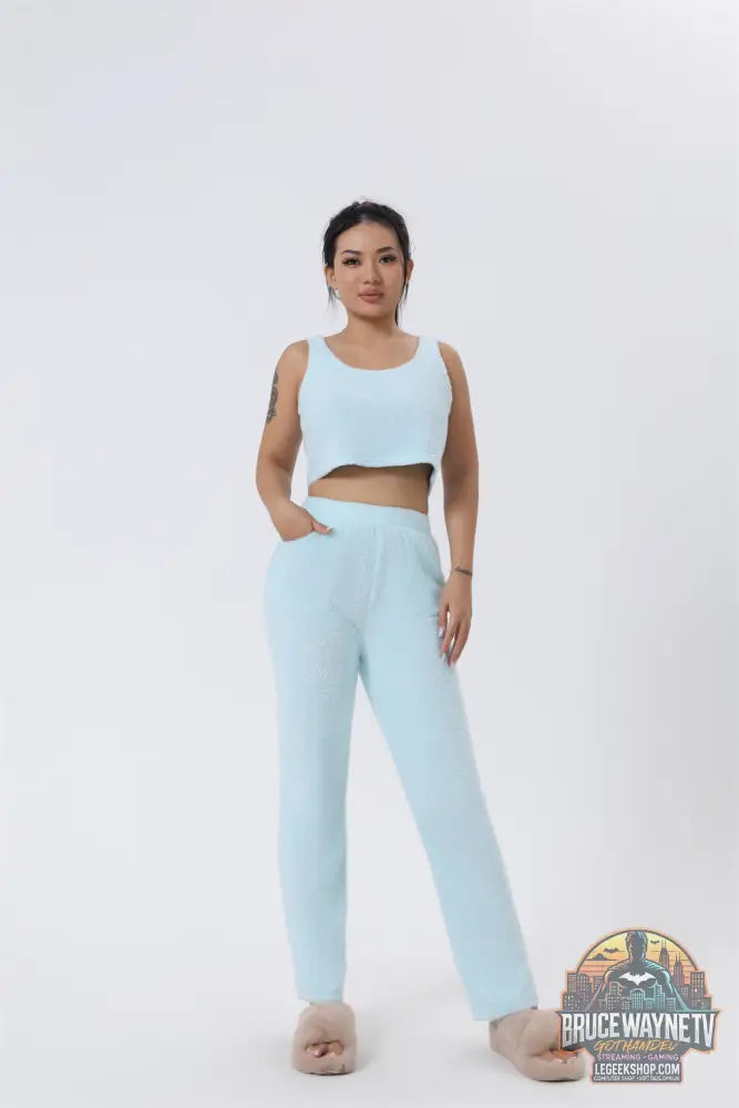 🌙 Ensemble Pyjama 3 Pièces Femme Lounge Confort Doux Hiver 🌙 - Ensemble Pyjama Femme