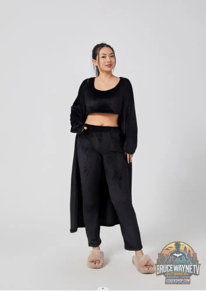 🌙 Ensemble Pyjama 3 Pièces Femme Lounge Confort Doux Hiver 🌙 - Ensemble Pyjama Femme
