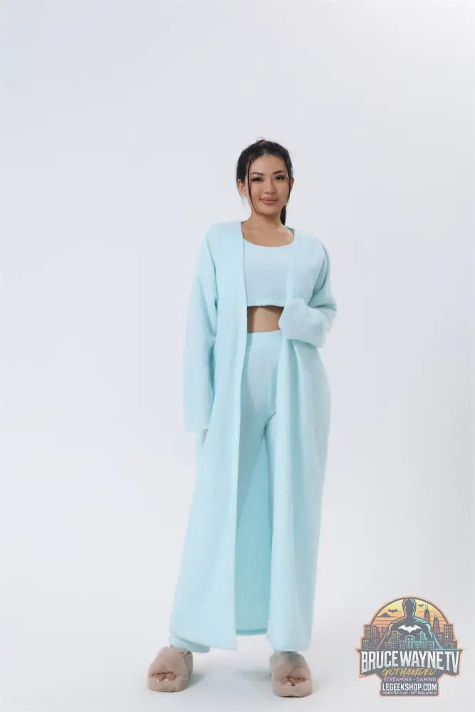 🌙 Ensemble Pyjama 3 Pièces Femme Lounge Confort Doux Hiver 🌙 - Ensemble Pyjama Femme