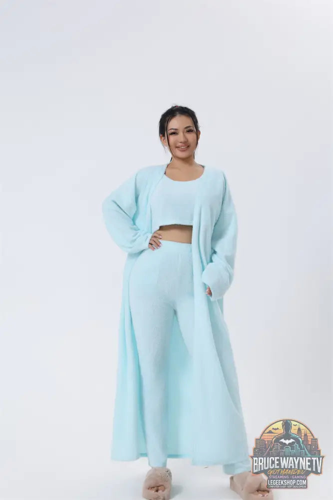 🌙 Ensemble Pyjama 3 Pièces Femme Lounge Confort Doux Hiver 🌙 - Ensemble Pyjama Femme