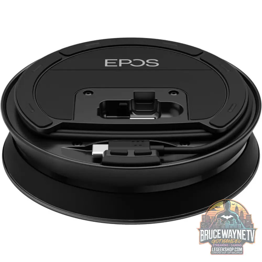 EPOS EXPAND 40, Freisprecheinrichtung noir / gris, Bluetooth, USB-C - EPOS - vue 4