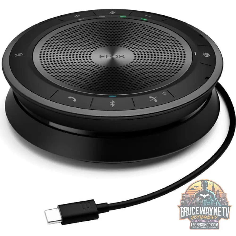 EPOS EXPAND 40T, Freisprecheinrichtung noir / gris, Bluetooth, USB-C, USB-C Dongle - EPOS - vue 2
