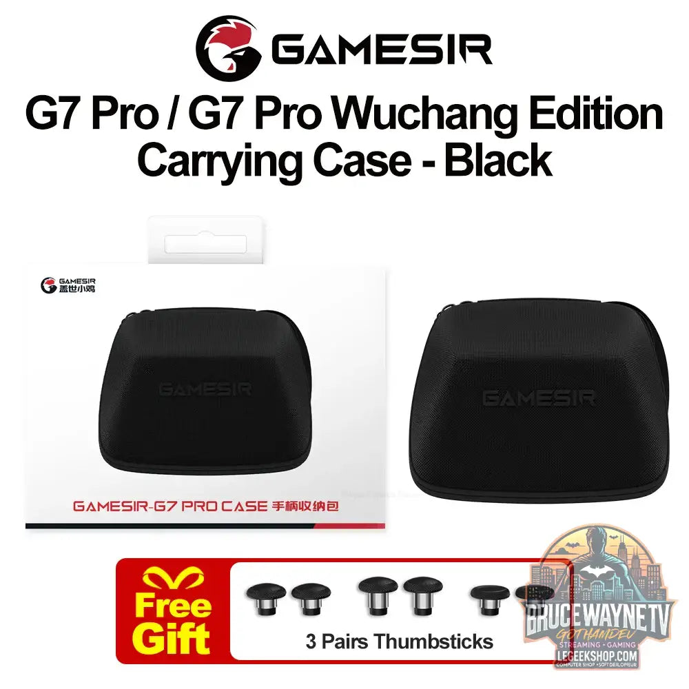 Étui de transport GameSir G7 Pro pour G7 Pro 8K Aimlabs Champion Nioh 3 Series Wuchang Edition avec 3 paires