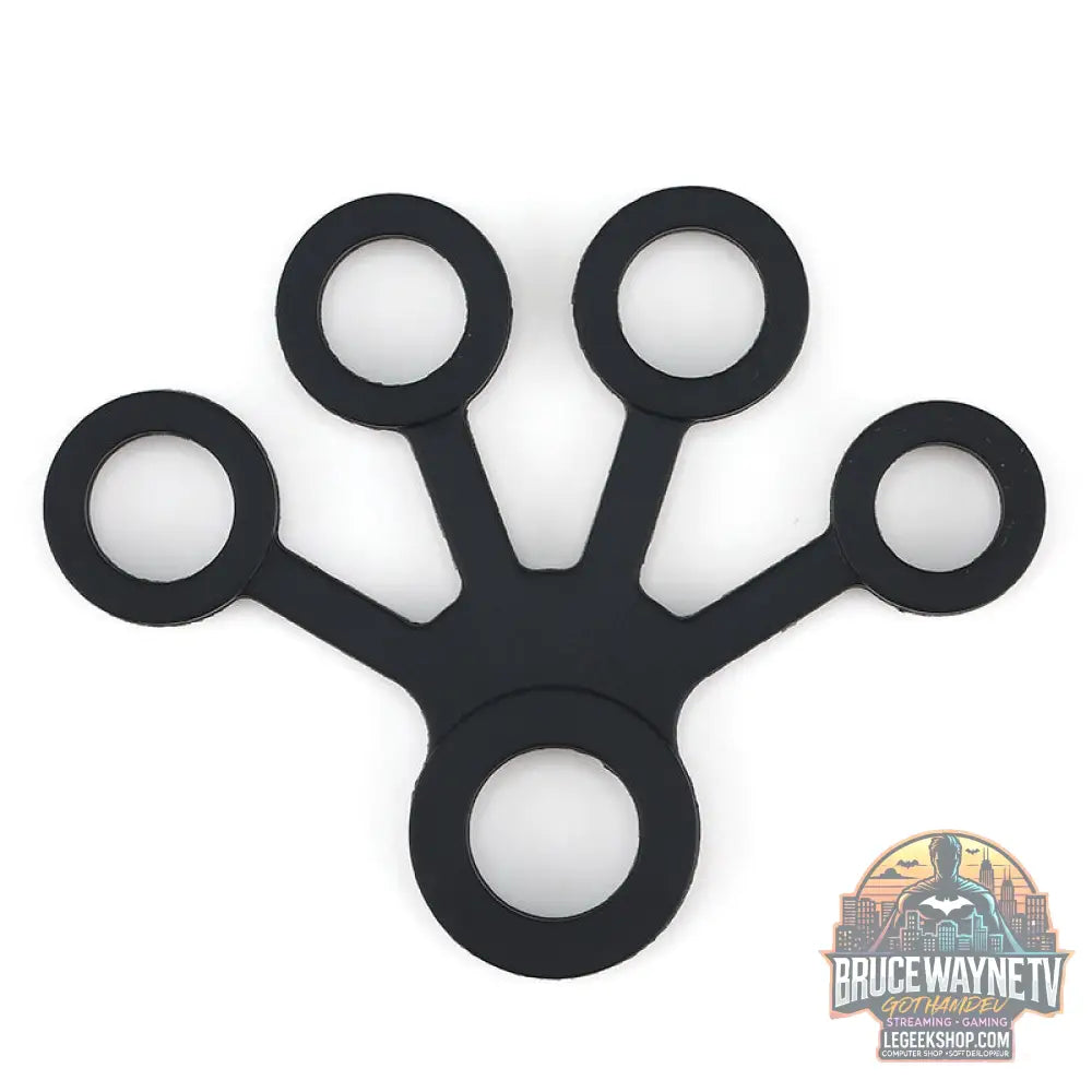 Exercice Doigts Silicone Rééducation Main Arthrite Renforcement - Black - Accessoire Sport