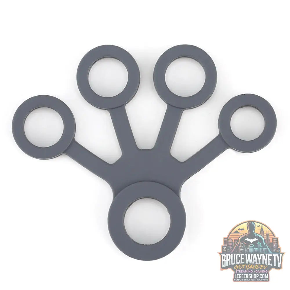 Exercice Doigts Silicone Rééducation Main Arthrite Renforcement - Dark Grey - Accessoire Sport