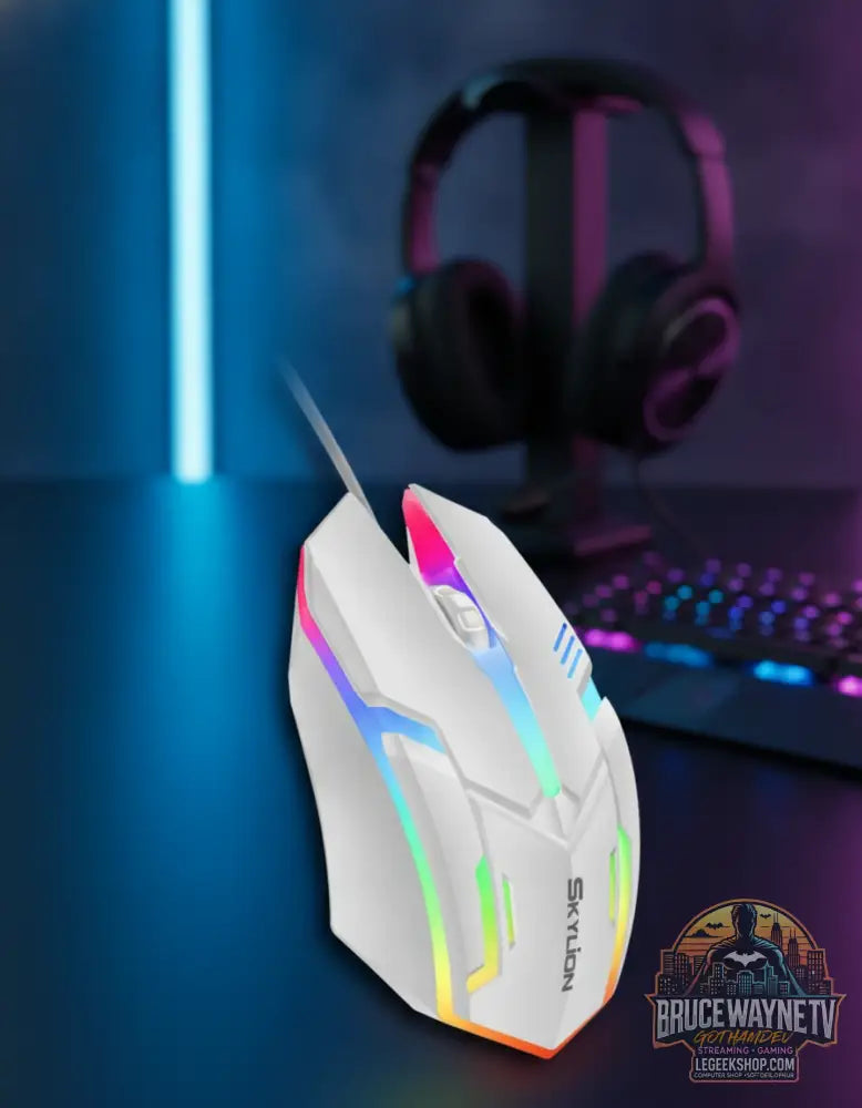 F1-Souris filaire 3 prédire avec éclairage c… — vue détail 10 LeGeekShop