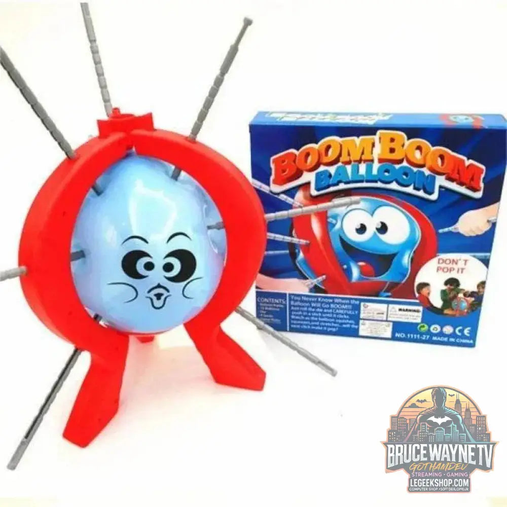 🎉 BoomBoom™ – Jeu de pop-ballons familial avec dés & bâtons - Legeekshop