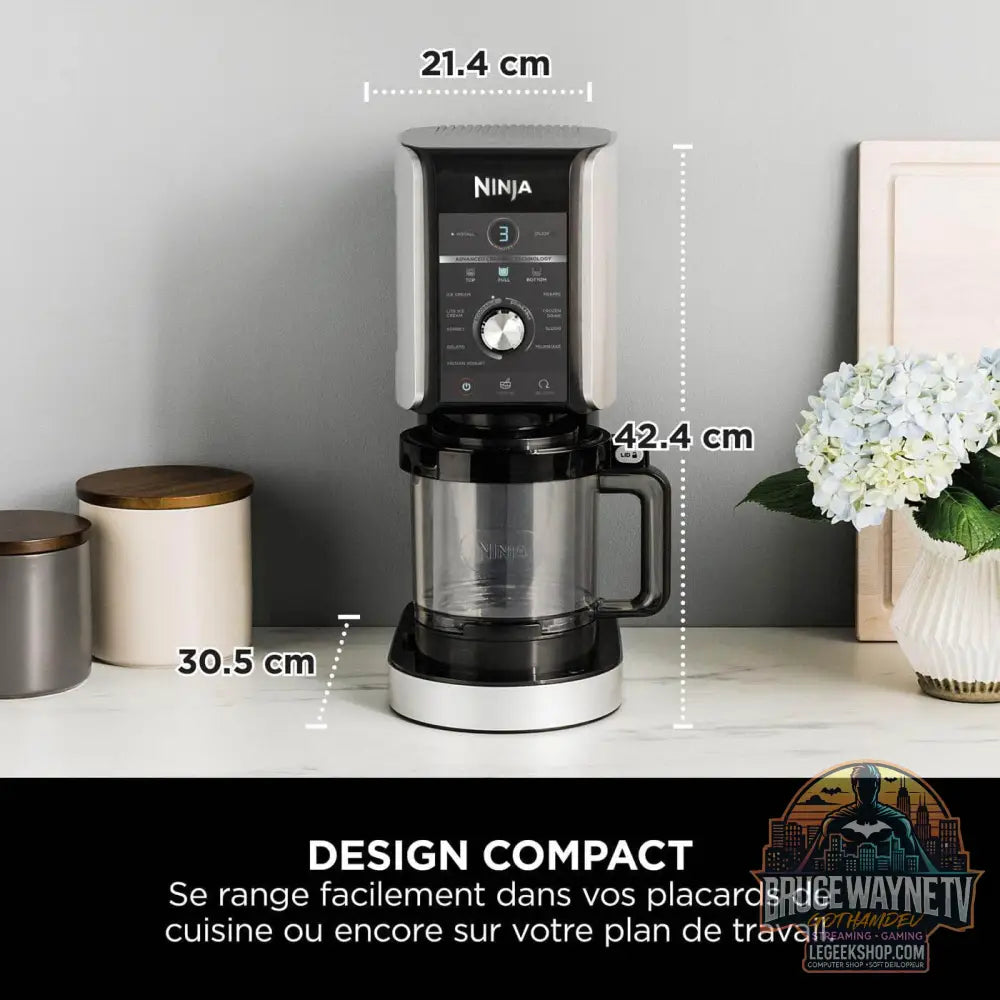 🎮 Ninja CREAMi Deluxe NC501EU – Machine à Glace & Frozen Yogurt 🎮 - Legeekshop