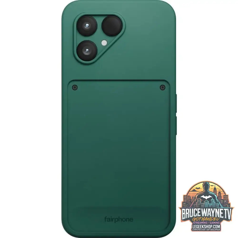 Fairphone Schutzhülle grün, für Das Fairphone (Gen. 6) - Feature: Aussparung für Kamera - vue 6