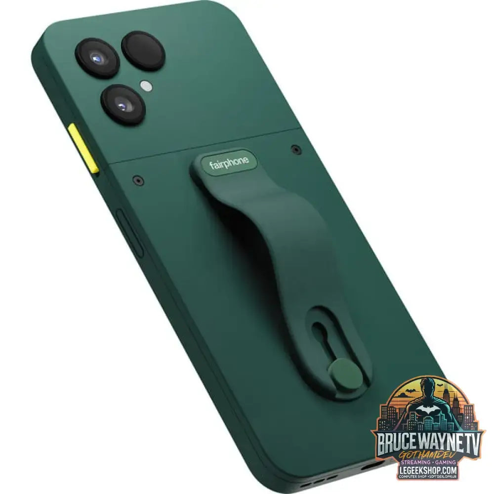 Fairphone Fingerschlaufe Forest Green grün, für Fairphone 6 - Fairphone - vue 4