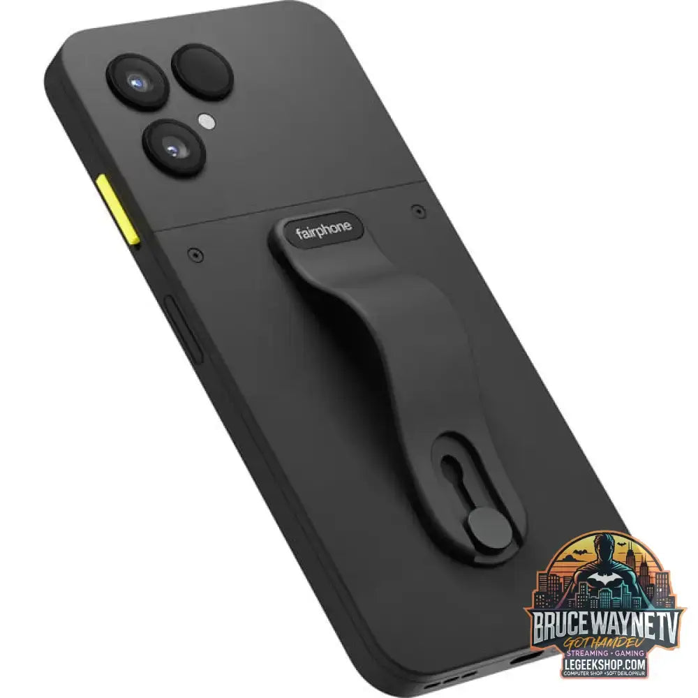Fairphone Fingerschlaufe Horizon Black schwarz, für Fairphone 6 - Fairphone - vue 4