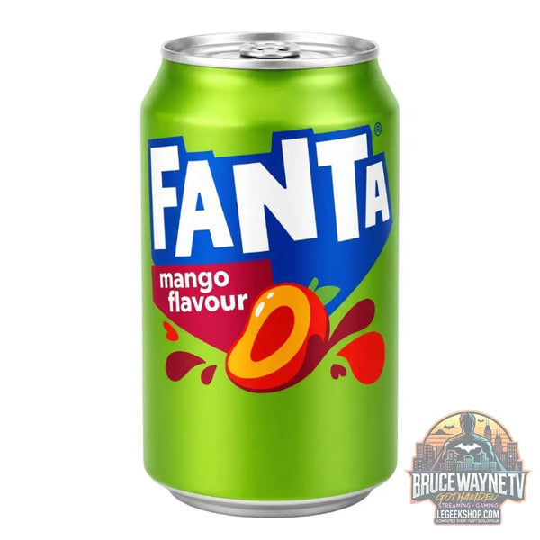 Fanta Mango boisson gazeuse au goût de mangue de 330 ml (Pack de 24) - Snacks & boissons importés