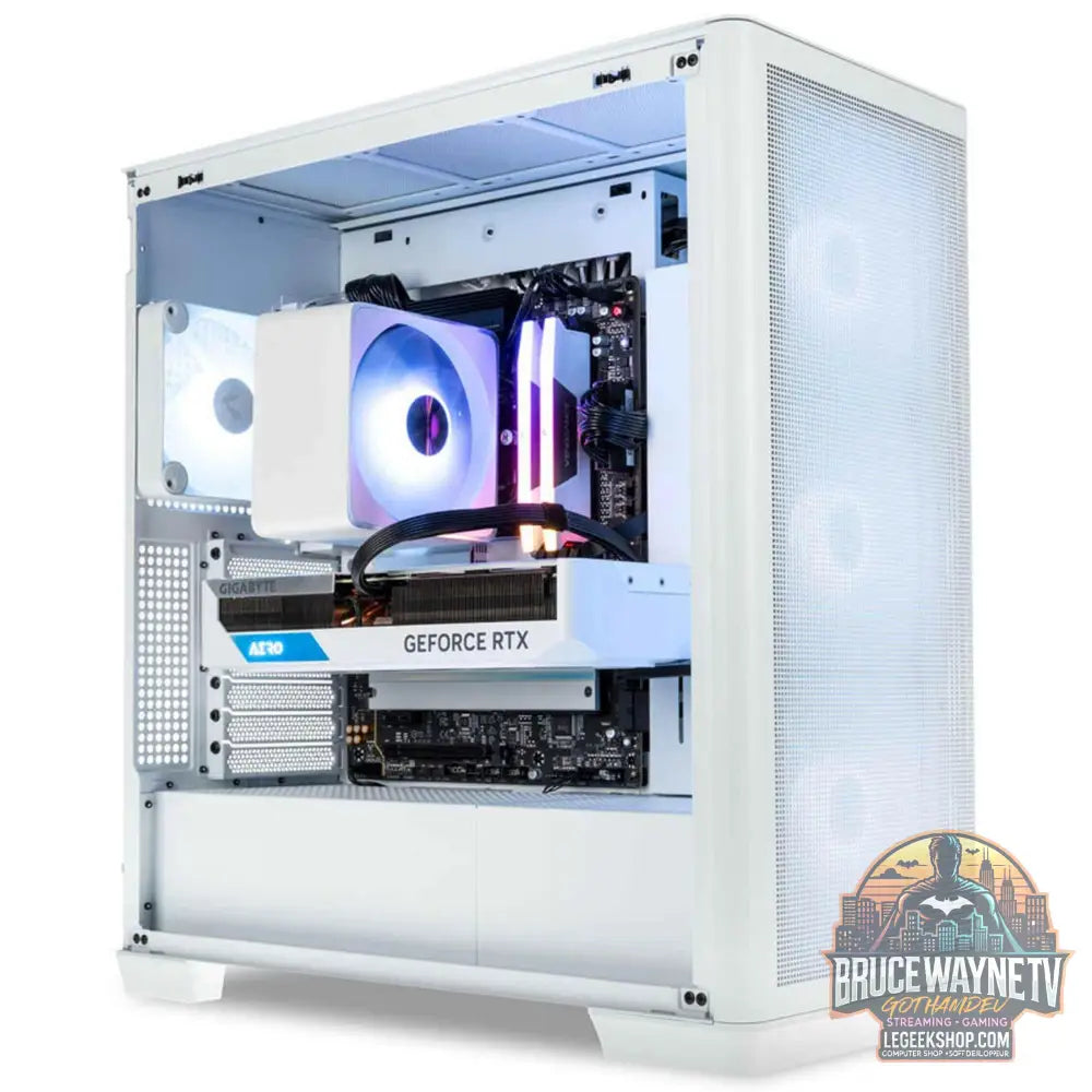 Gaming PC Polar Blizzard - AMD Ryzen 5 7600X, RTX 4070 Super, 32 Go DDR5 - King Mods - Legeekshop