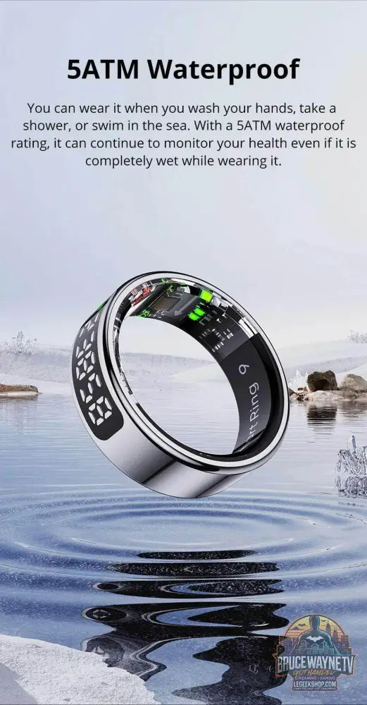 💍 COLMI R12 – Anneau intelligent avec écran tactile & suivi santé - Legeekshop