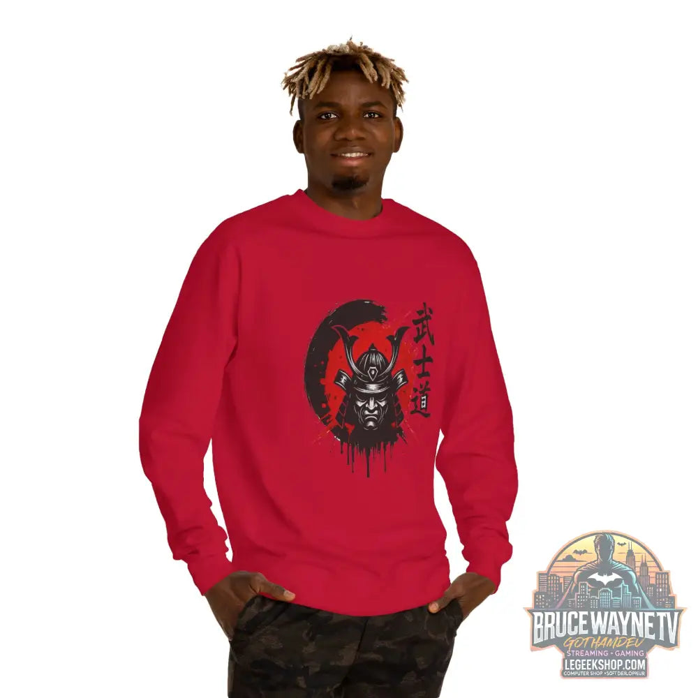 🎮 Samurai Warrior Sweatshirt Unisexe Col Rond 🎮 - Sweatshirt